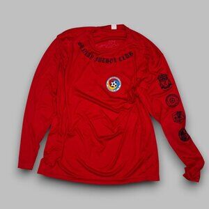 Lake Charleston Kickers Red Soccer Jersey 25th Anniversary Shirt